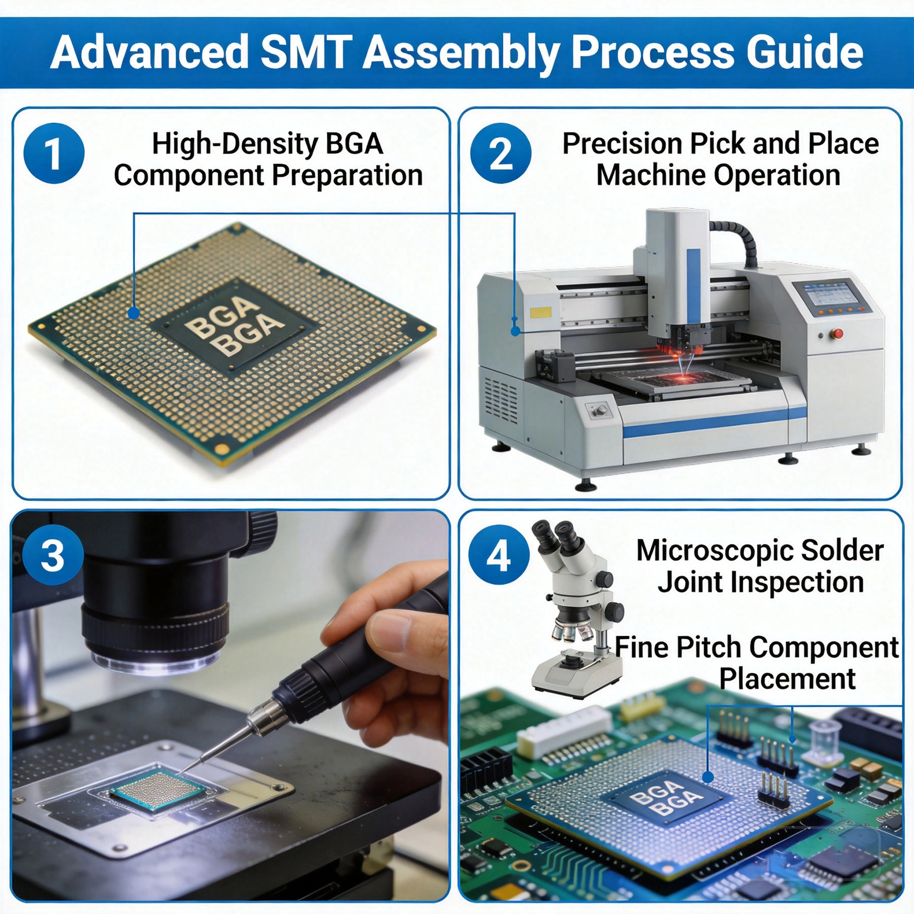 Advanced Turnkey SMT Assembly Techniques for High-Density Interconnects