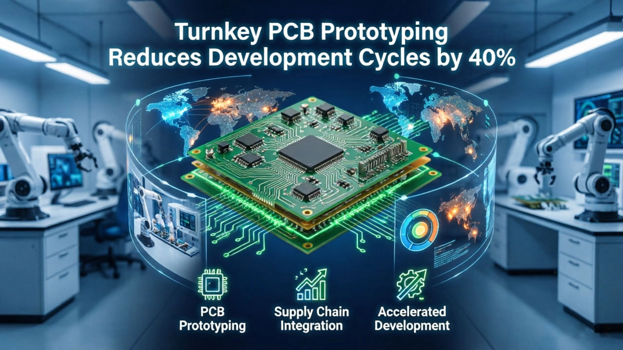 How Turnkey PCB Prototyping Reduces Development Cycles by 40%