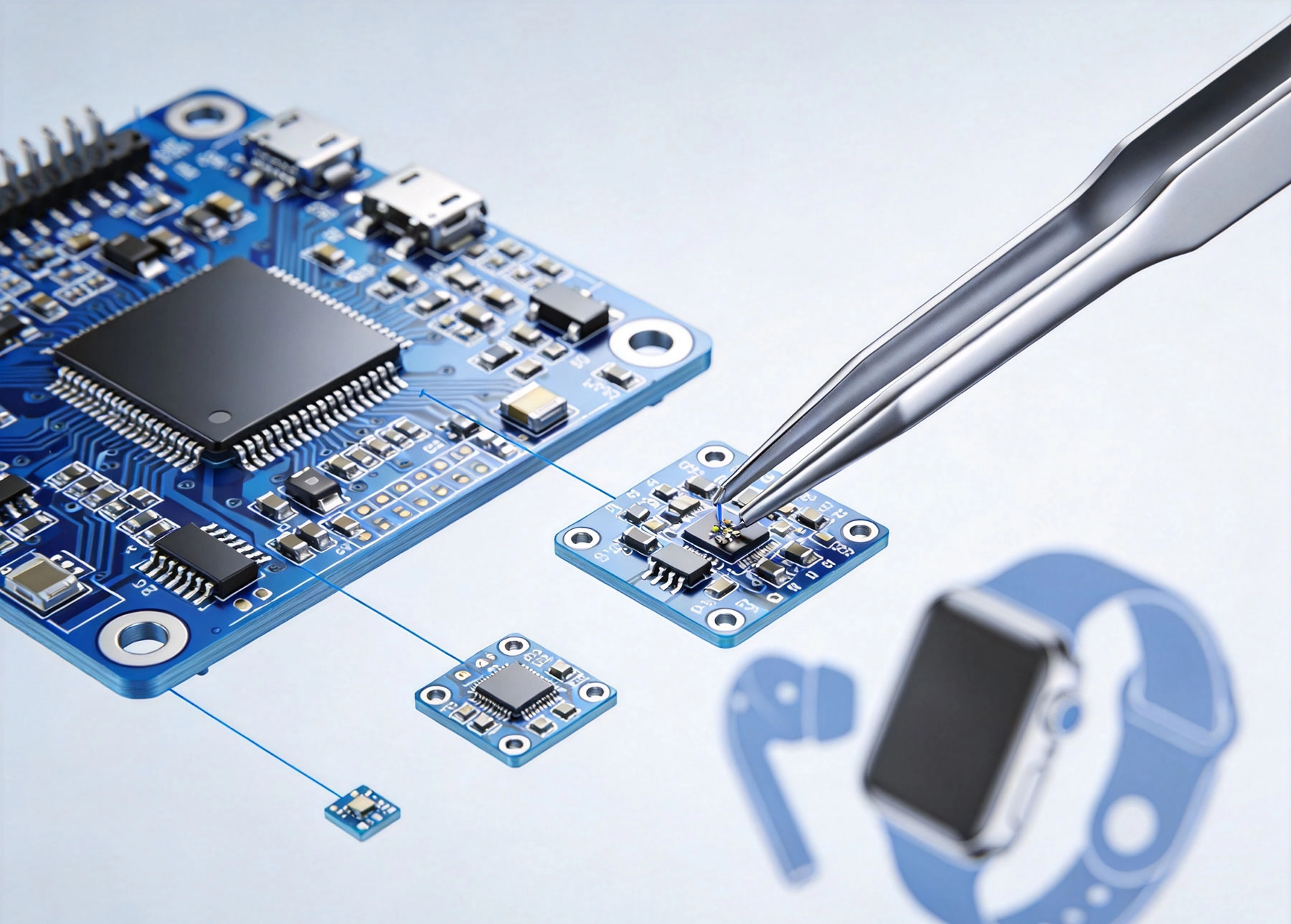 Miniaturization Challenges in Turnkey PCB Assembly for Wearables